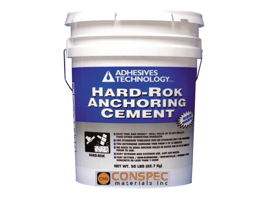 Hard-rok anchoring cement