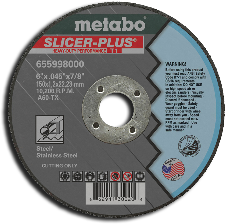 metabo slicer wheels